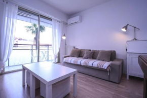 Air-conditioned apartment near the beaches with furnished balcony & parking